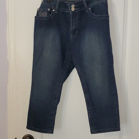 Denim Capris - Picture 1 of 3
